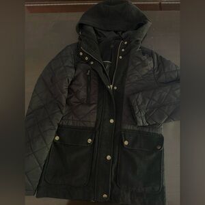 TopShop Hooded Quilted Jacket